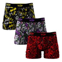 Pack 3 Bóxer DC Hombre Top Color-11, Color-12, Color-20, Color-19