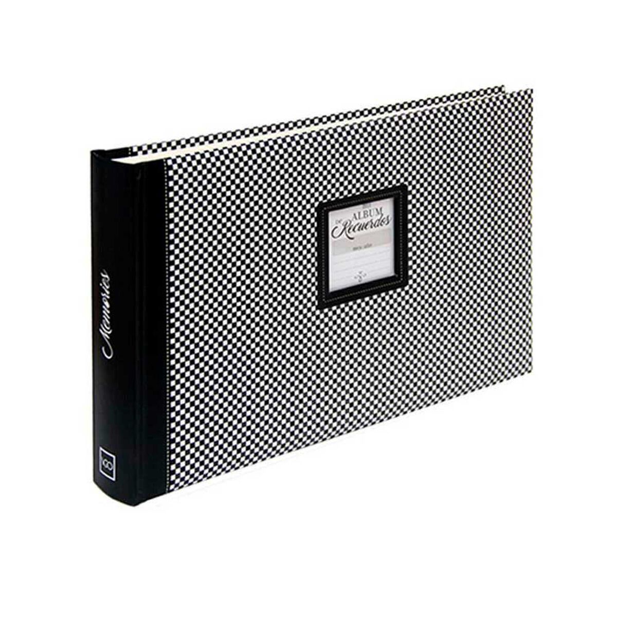 &Aacute;lbum para Fotos Cart&oacute;n Vgo Autoadhesivo 60 P&aacute;ginas Negro