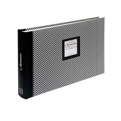 Álbum para Fotos Cartón Vgo Autoadhesivo 60 Páginas Negro