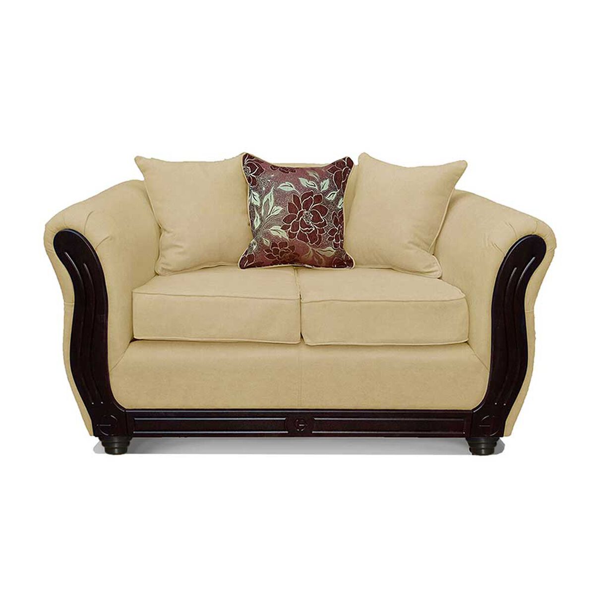 Juego de Living Elegant Detail Girona Sofá 3 Cuerpos + Sofá 2 Cuerpos + Sillón 1 Cuerpo Beige