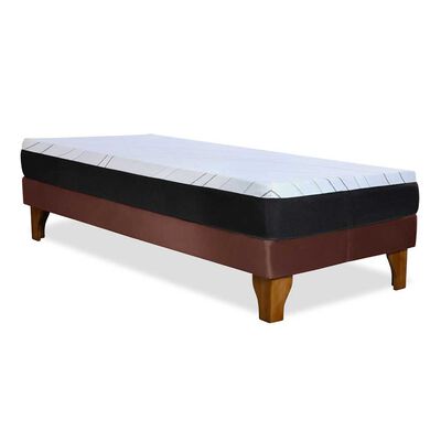 Imagen 2 del producto Cama Europea Latam Home 1,5 Plazas Zen Pro Chocolate