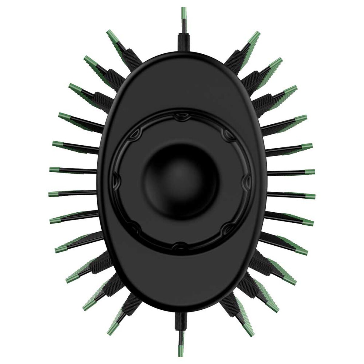 Cepillo Secador Modelador Gama Avocado Power Brush Negro