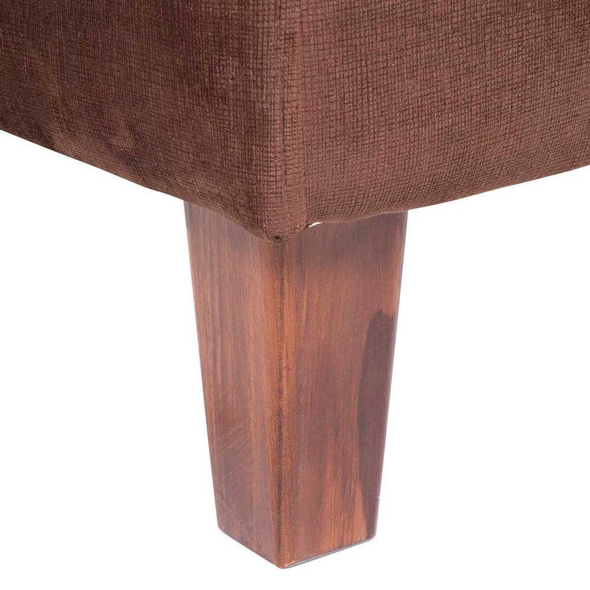 Sofá Barra Design Estocolmo 2 Cuerpos Café