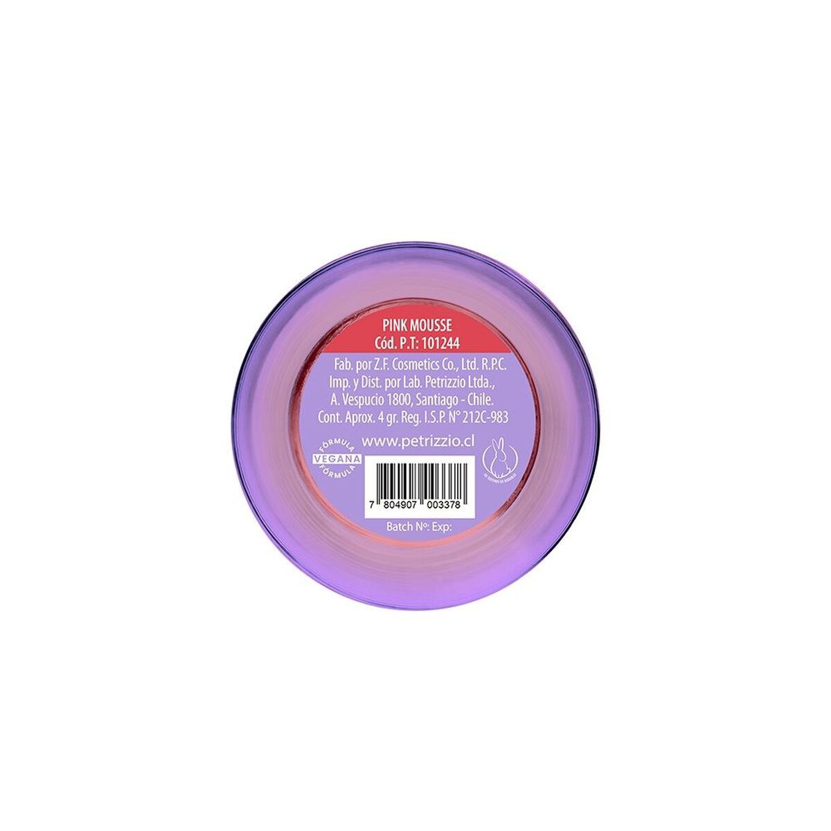 Pudding Pop Lip&Cheek Pink Mousse Petrizzio