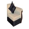 Modular Diseño A&M Home Madison Derecho 5 Cuerpos Negro Beige