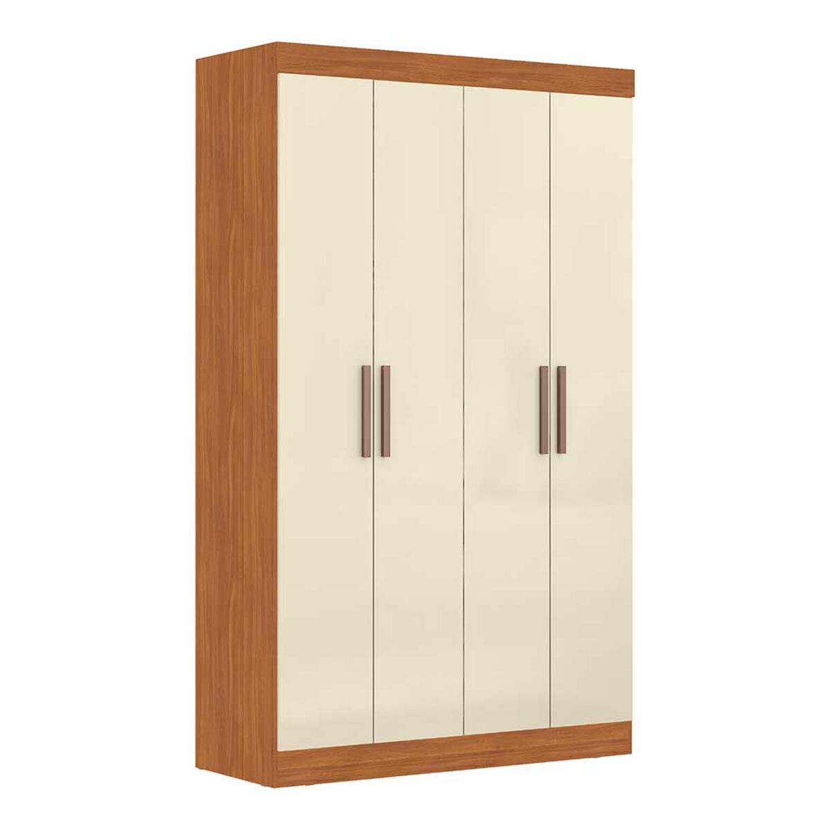 Closet Di Poretti Paris 4 Puertas 2 Cajones Café