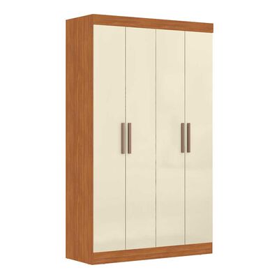 Imagen 1 del producto Closet Di Poretti Paris 4 Puertas 2 Cajones Café