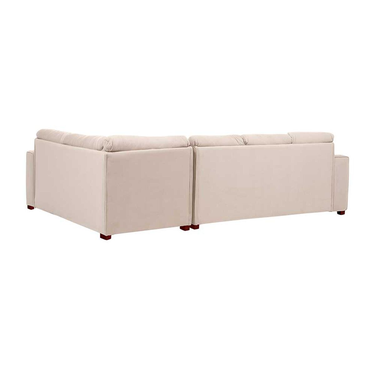 Sof&aacute; Seccional Derecho Living Factory Dubai 5 Cuerpos Beige