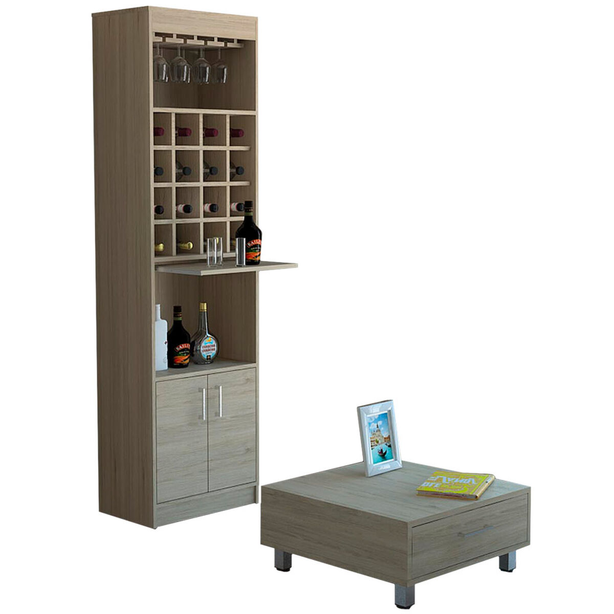 Mueble Bar + Mesa de Centro TuHome Beijing