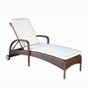 Reposera Rattan Sintético Spazzio Pucket Café