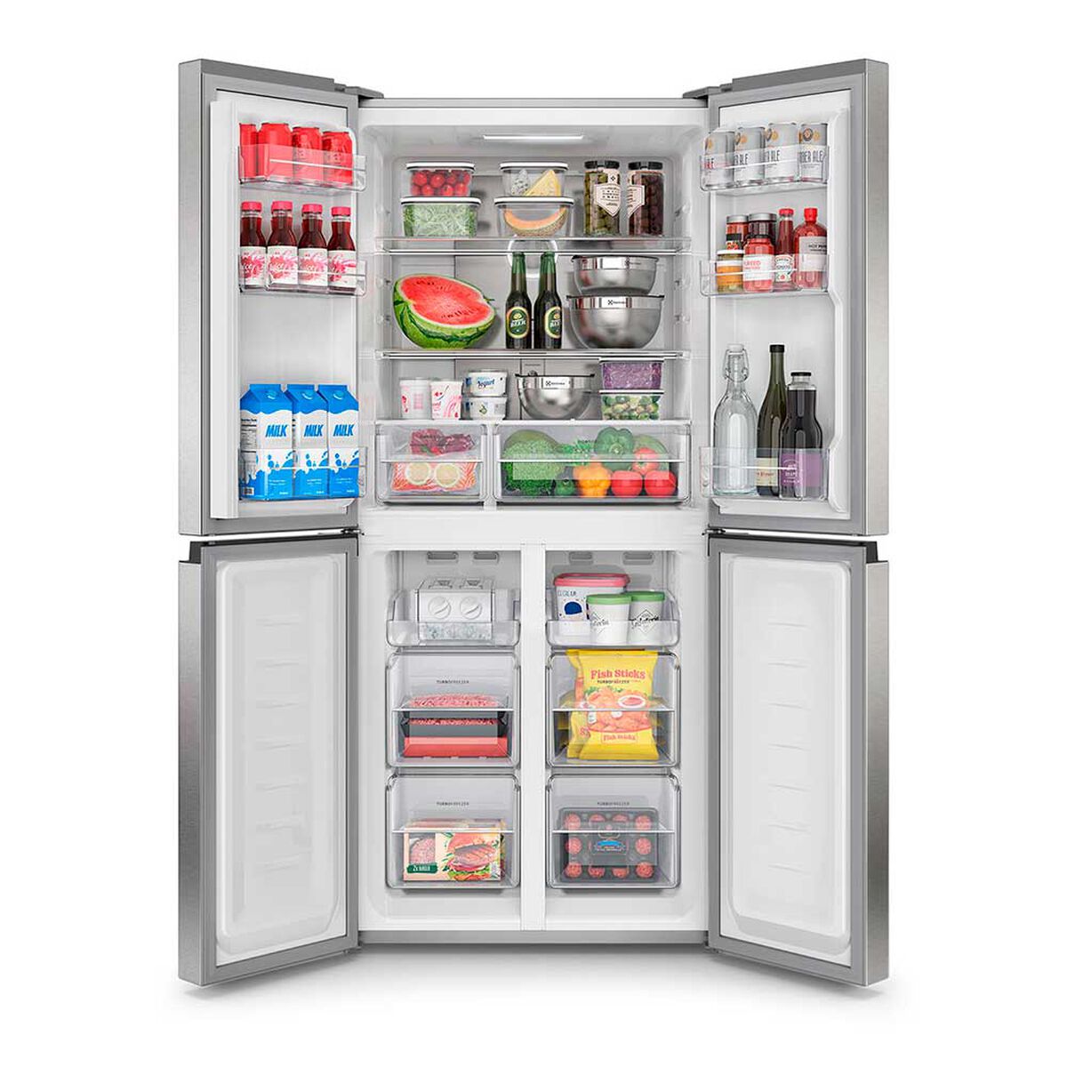 Refrigerador Electrolux DQ79SU 420 lts Inox