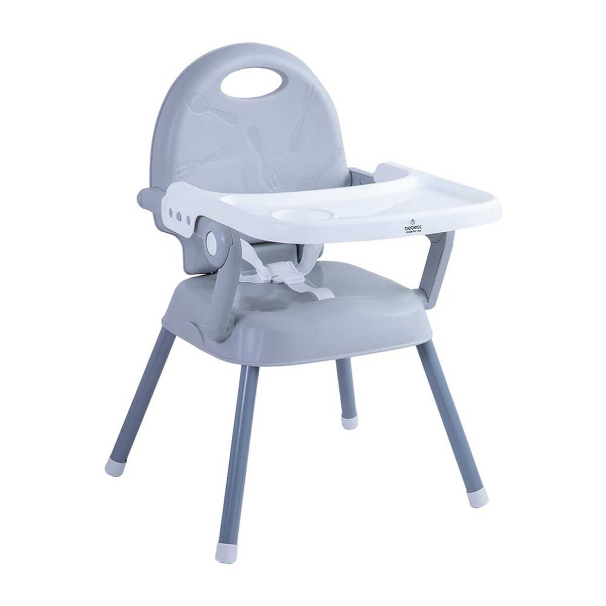 Silla Comer Fold Gris