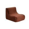 Sill&oacute;n Bodevir Komodo Felpa 1 Cuerpo Chocolate&nbsp;