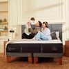 Cama Europea CIC Base Dividida 2 Plazas Grand Premium + Respaldo Miro Alpino