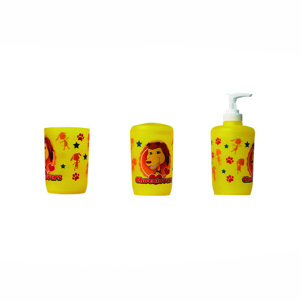 Set de Baño 3 pcs Mi Perro Chocolo