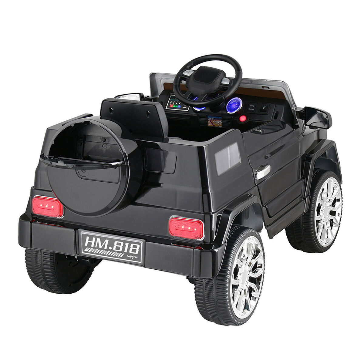 Auto 4X4 A Bateria Baby Way Negro