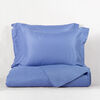 Cubrecama Mashini King Liso Azul