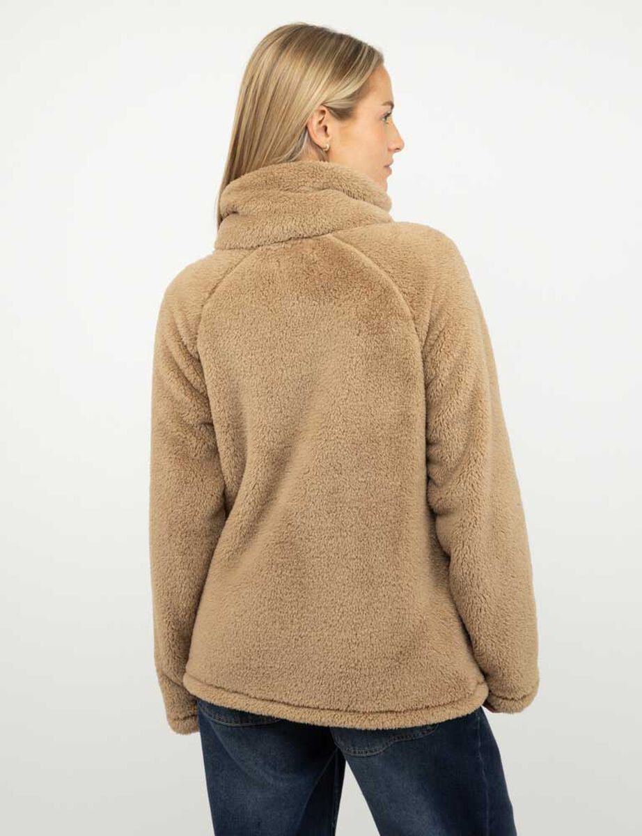 Poler&oacute;n Peludo Mujer Icono