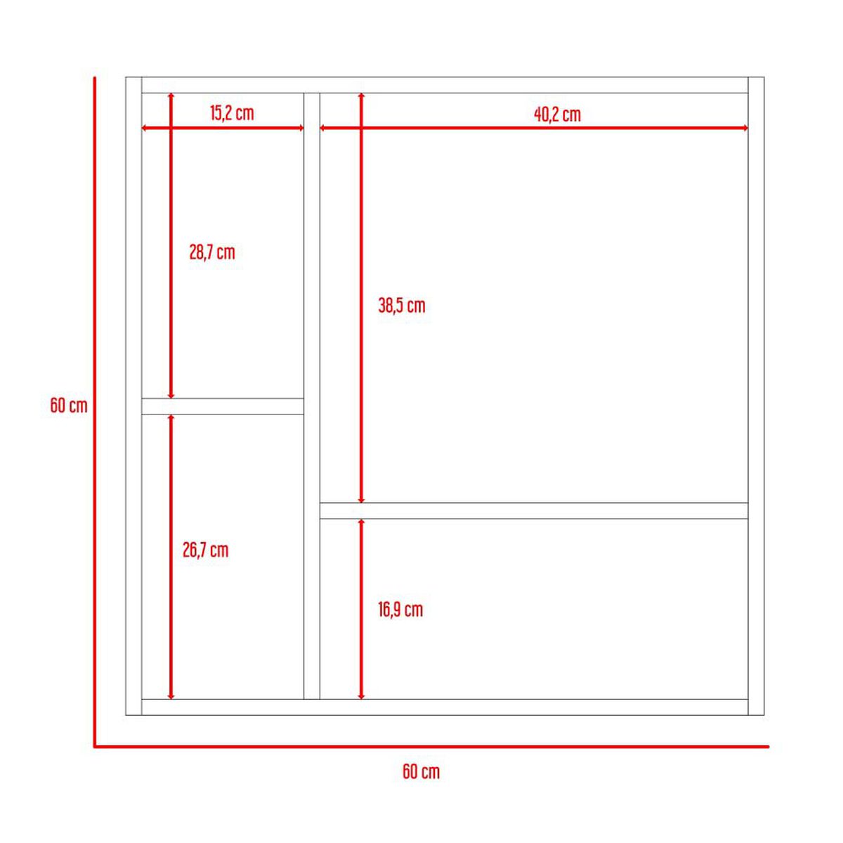 Gabinete De Ba&ntilde;o Tuhome Sines 1 P Blanco