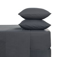 Set Sabanas CIC 144 Hilos 2 Plazas Gris