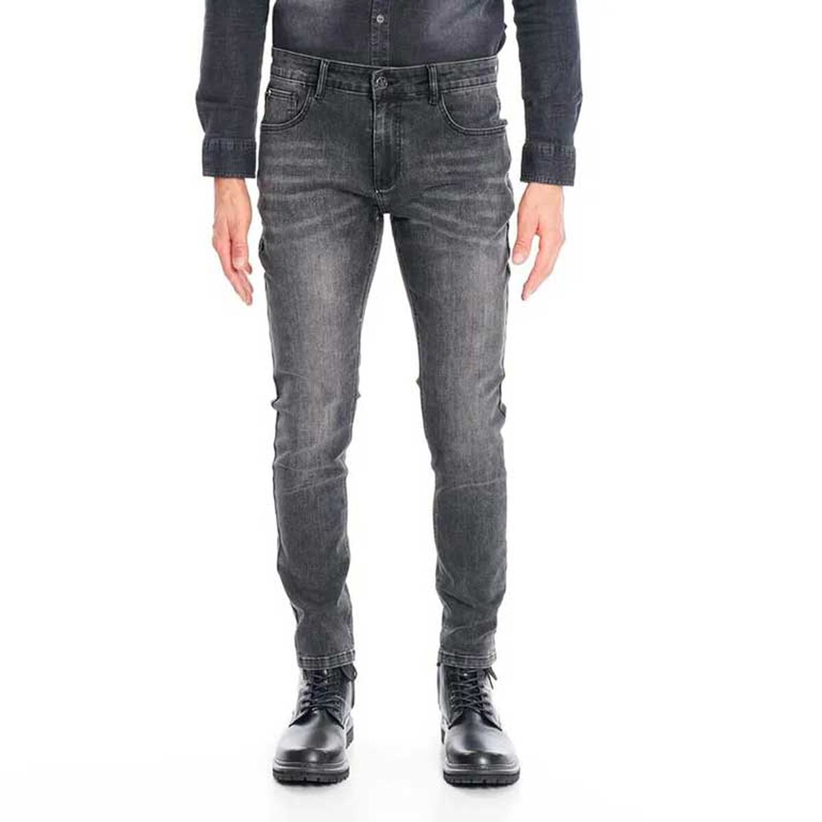 Jeans Skinny Tiro Bajo Hombre Ellus