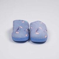 Pantufla Mujer Stitch Celeste