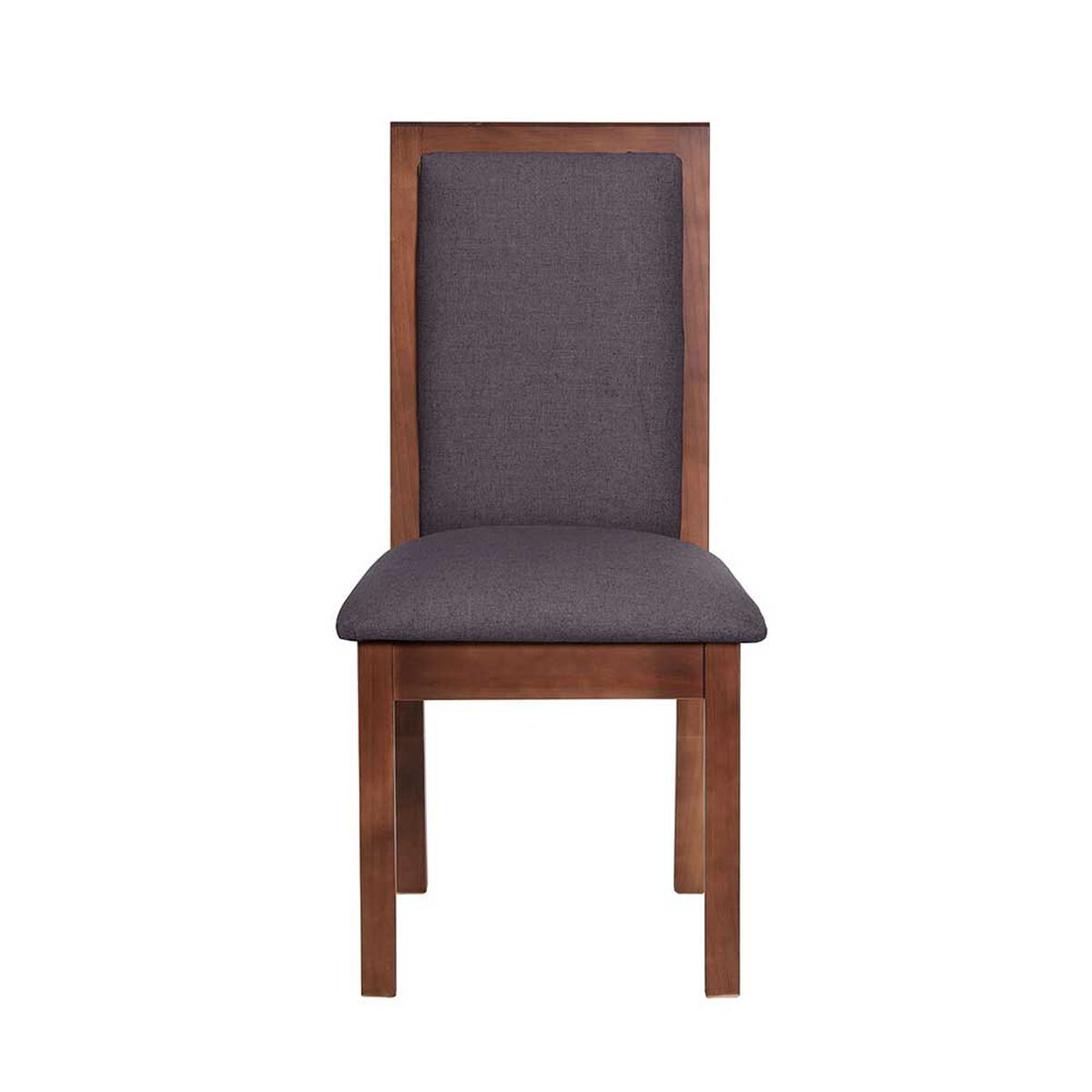Juego de Comedor Latam Home Sevilla Girona 2 Sillas + 2 Bancas Lino Gris Oscuro
