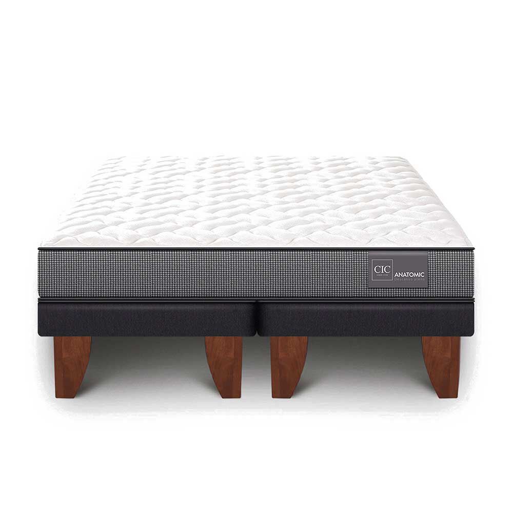 Cama Europea CIC Base Dividida King Anatomic