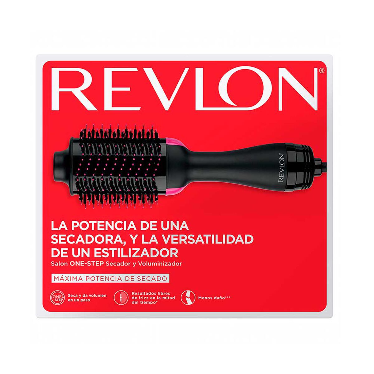 Cepillo Secador y Voluminizador Onestep Revlon 2I289RVDR5222