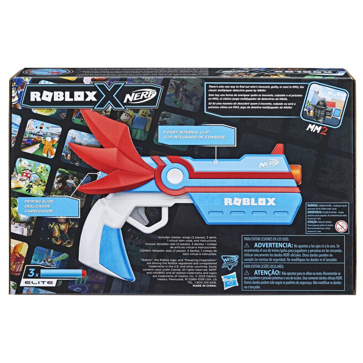 Lanzador Nerf Roblox Dartbringer