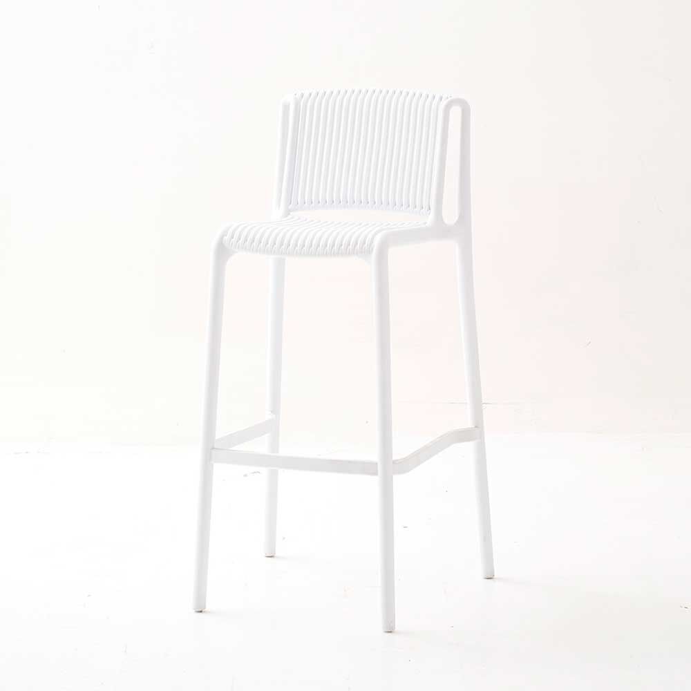Pack 2 Sillas Bar Idetex Verona Blanco