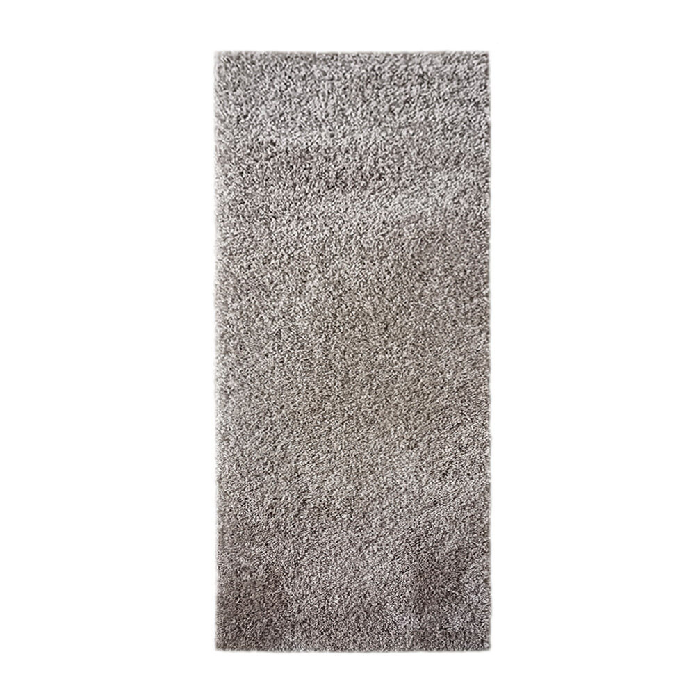 Alfombra Idetex Shaggy Guiza 70x200 cm Gris