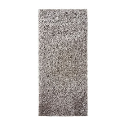 Alfombra Idetex Shaggy Guiza 70x200 cm Gris