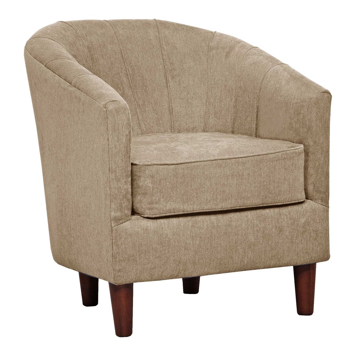 Juego de Living Innovamuebles Rio Sofá 2 Cuerpos + Dos Sillones 1 Cuerpo Beige