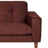 Sof&aacute; Seccional Izquierdo Latam Home Salermo Tela Velvet 3 Cuerpos Chocolate