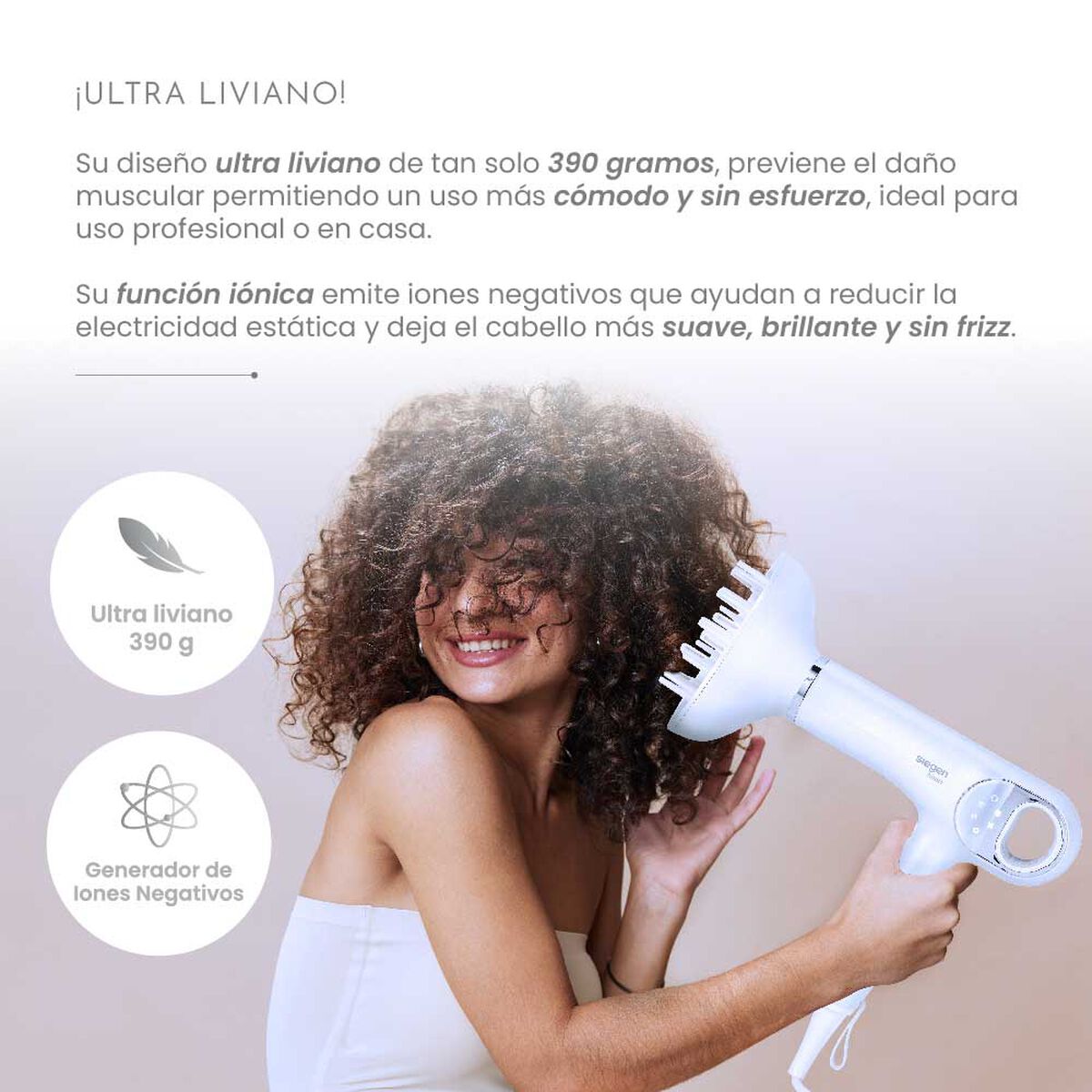 Secador de Pelo Siegen SG-B3160 2000 w