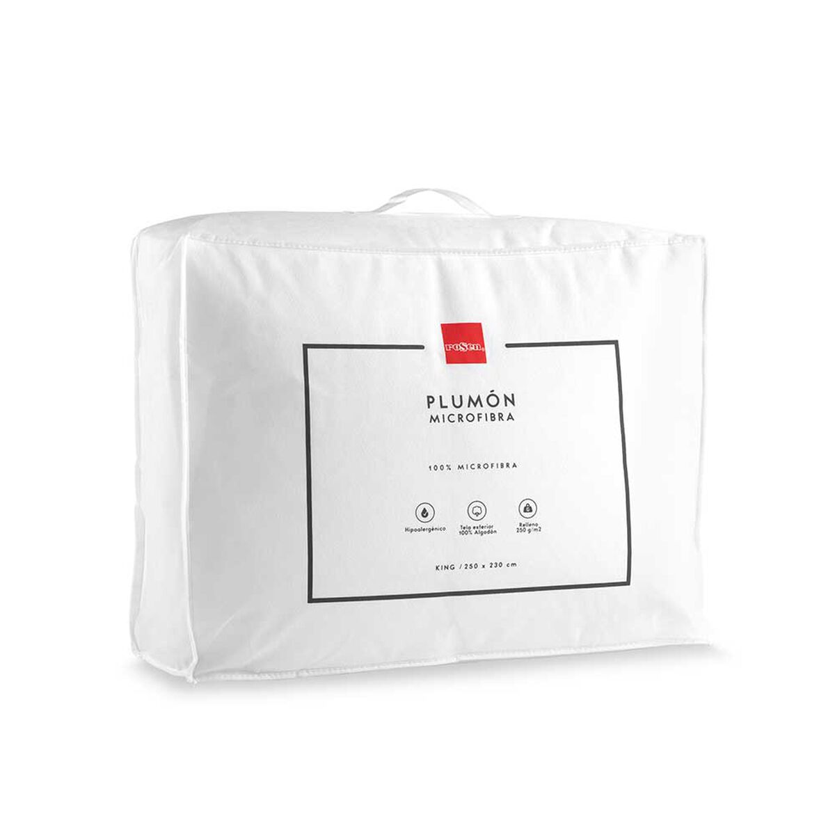 Plumón Microfibra Rosen King Renew Blanco