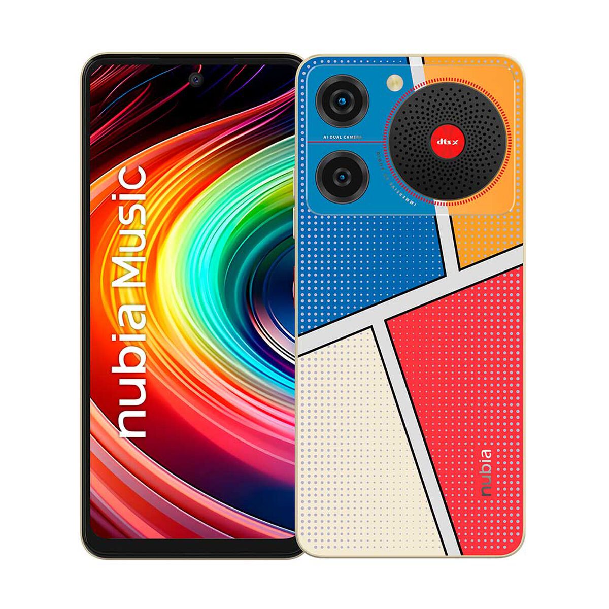 Celular ZTE Nubia Music 128GB 6,6" Pop Art Liberado