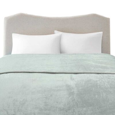 Frazada Poliéster Illusions King Flannel Gris