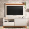 Panel TV 65" + Rack TV 55" Decocasa Mondrian Off White