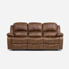 Sofá Reclinable Rosen Umbria 3 Cuerpos Tabaco