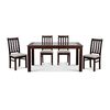 Juego de Comedor CIC Ñuble 6 Sillas Chocolate Beige