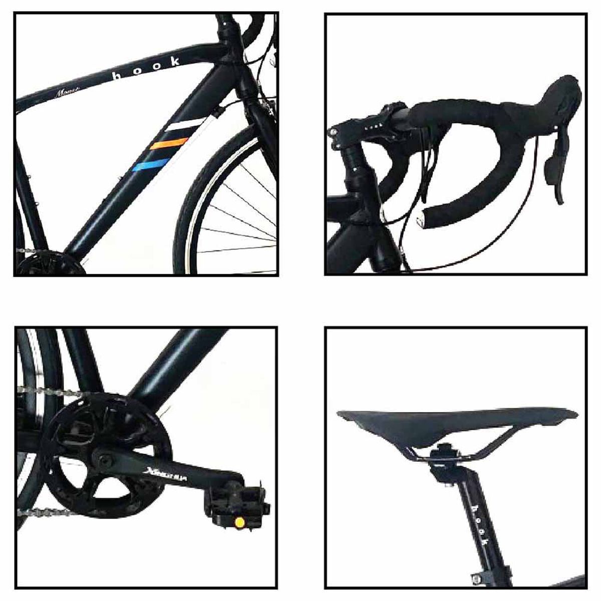 Bicicleta de Paseo Hook Monse Aro 18