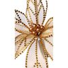 Adorno Navideño Flor Dorada 30 Cm Casanova