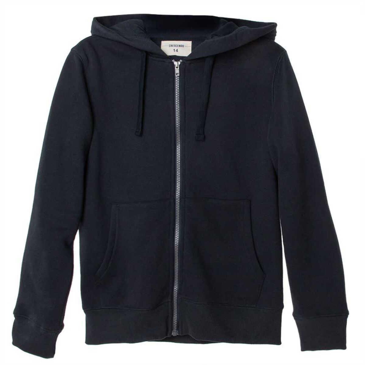 Polerón Escolar con Gorro de Algodón Unisex Talla 14 y 16 Crescendo