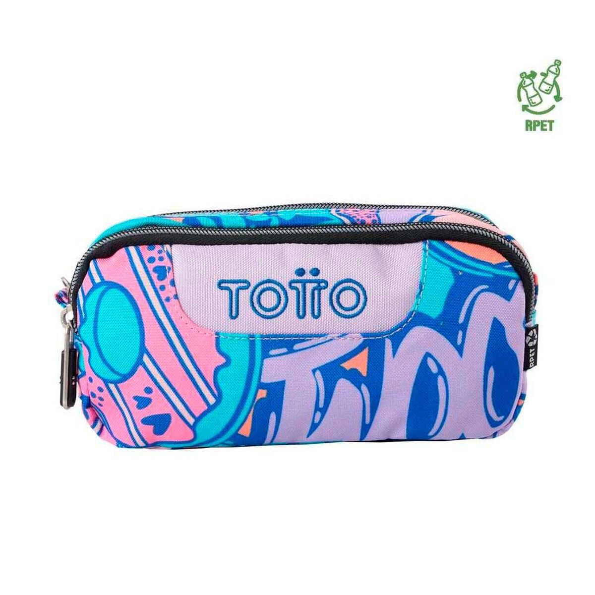 Estuche Multicolor Rosa Totto