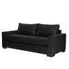 Sof&aacute; Latam Home Livorno 3 Cuerpos Negro