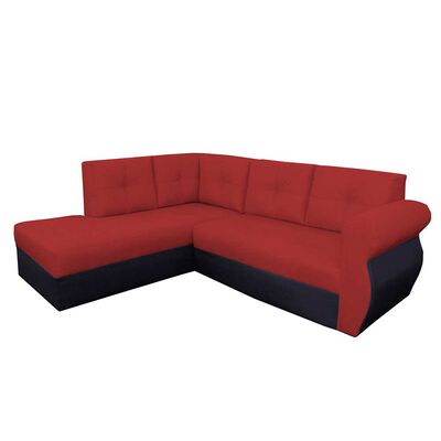 Imagen 1 del producto Sofá Secccional Muebles MYM Marce 4 Cuerpos Burdeo Negro