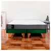 Cama Europea Latam Home Base Dividida 2 Plazas Zen Best Verde