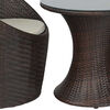 Set de Terraza Rattan PVC Spazzio Bahia Natural 2 Sillones